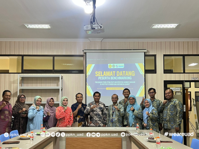 Kunjungan Studi Banding PPKn UAD ke IPI Garut Fokus pada Akreditasi dan Mutu Pendidikan