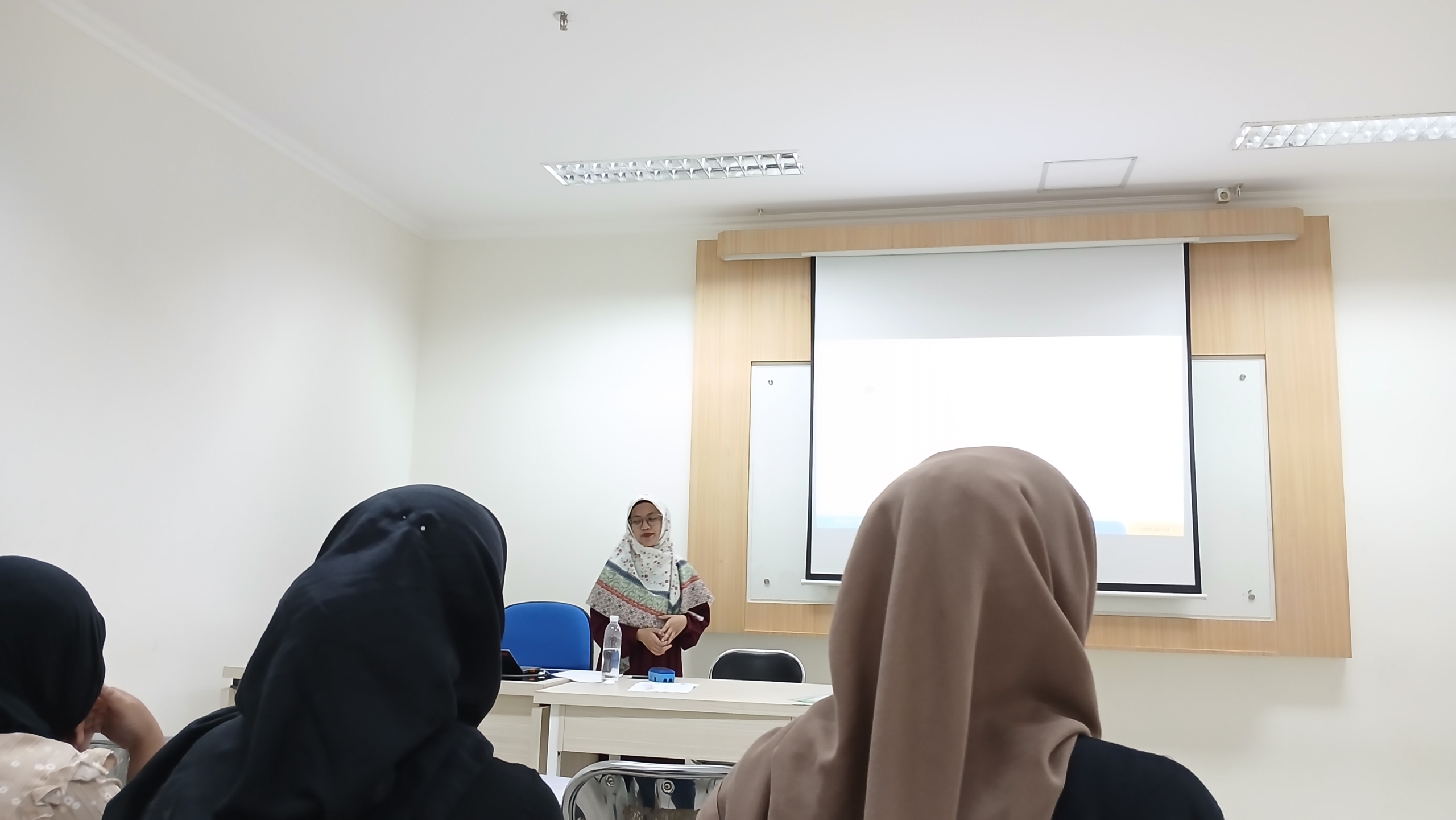 penyampaian materi konselor