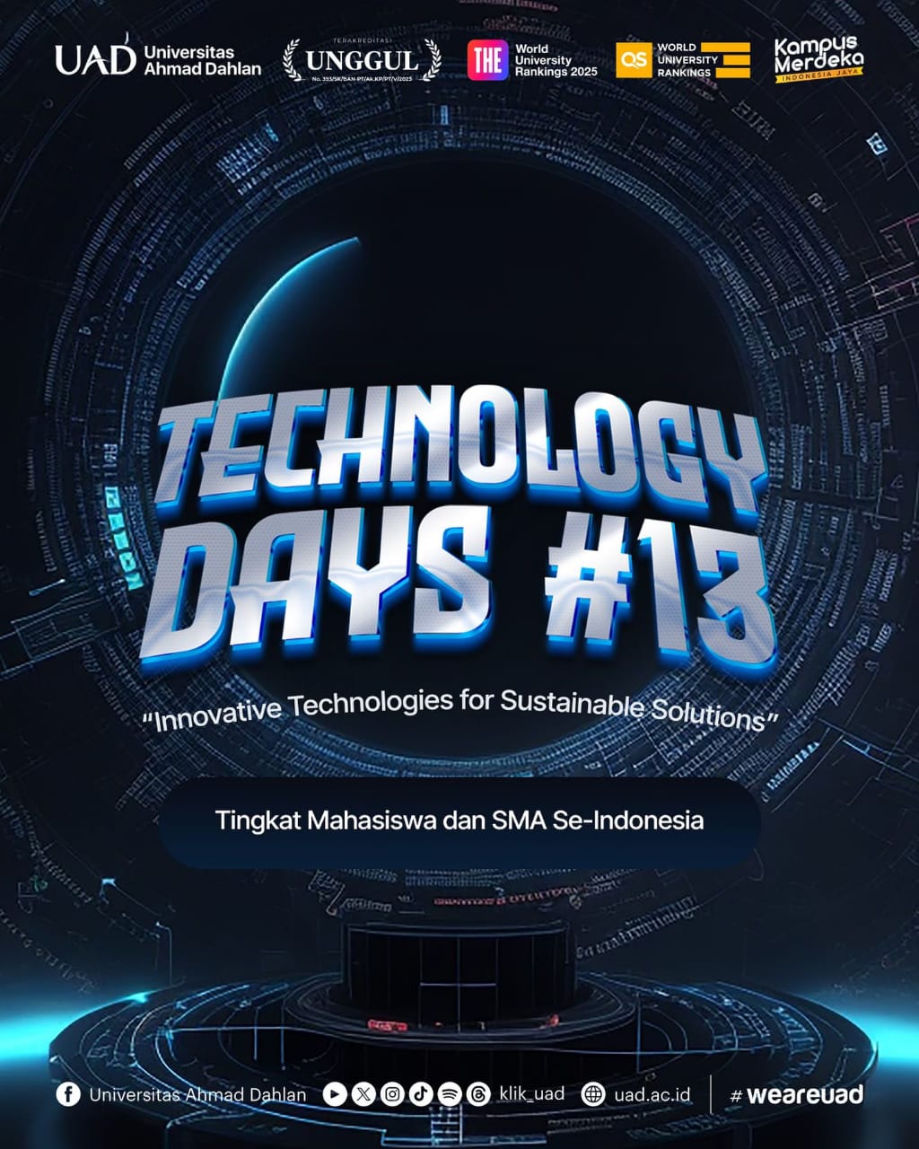 BEM Teknologi Industri UAD gelar lomba Technology Days #13