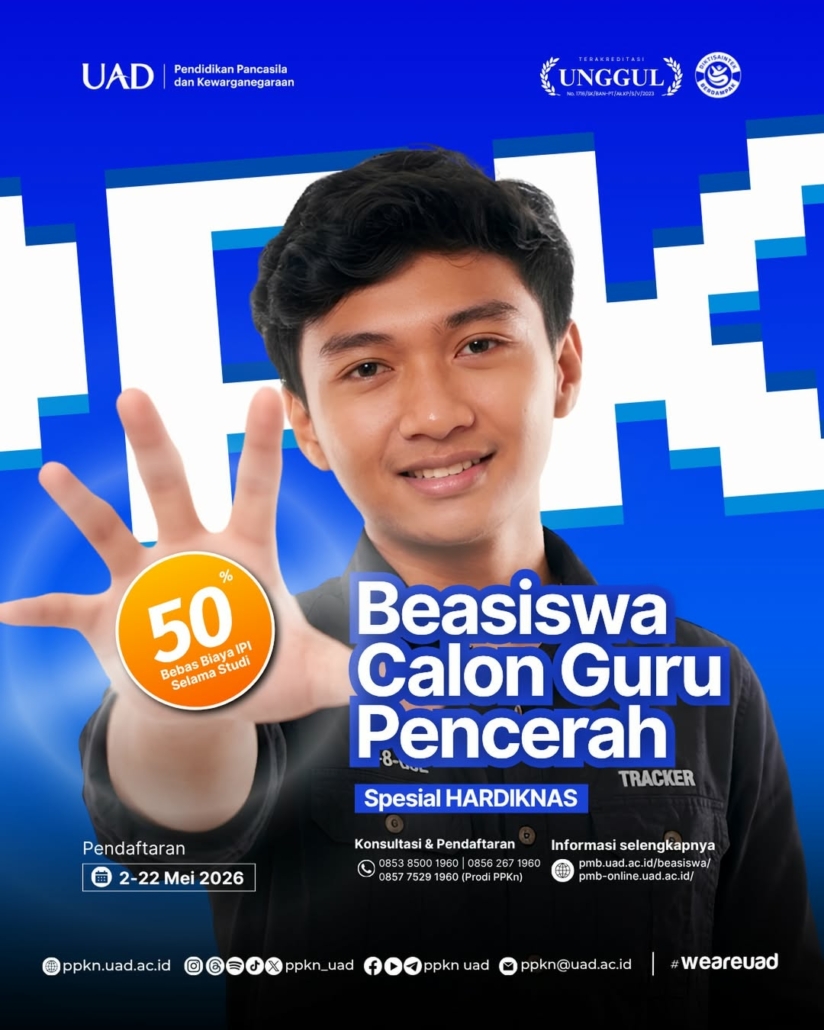 Beasiswa Calon Guru Pencerah Bangsa 2026