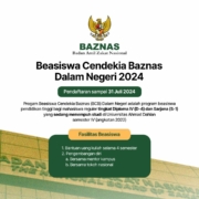 Beasiswa Cendekia Baznas dalam Negeri 2024
