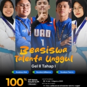 Beasiswa Talenta Unggul UAD Gelombang II - Tahap 1