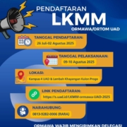 Calling all Ormawa & Ortom UAD!