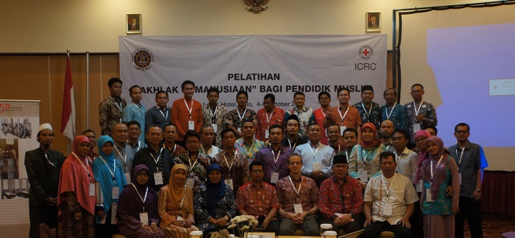 Peserta Pelatihan Akhlak Kemanusiaan PPKn UAD dan ICRC Jakarta