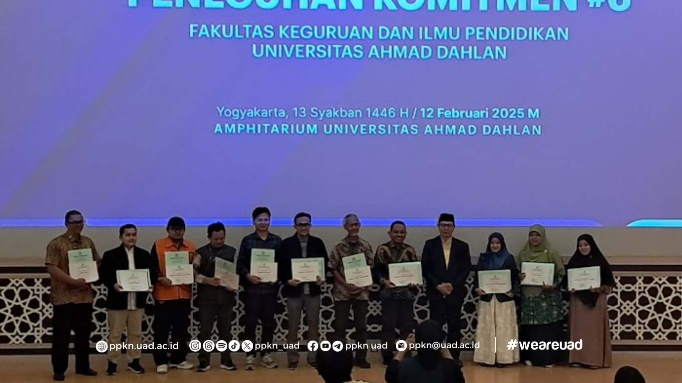 PPKn UAD raih Juara 1 Prodi dengan Implementasi Kerja sama terbaik