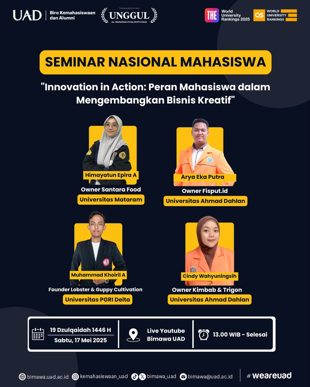 Halo, Mahasiswa Kreatif dan Calon Guru Wirausahawan!