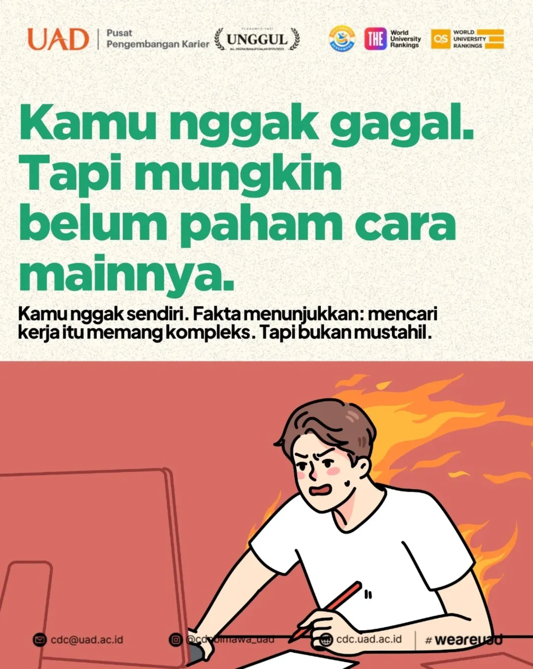 Kamu nggak Gagal. Mungkin Kamu Cuma Belum Ikut Career Camp#4