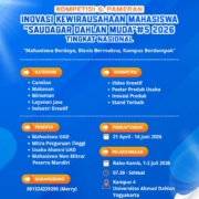 Kompetisi & Pameran Inovasi Kewirausahaan Mahasiswa “Saudagar Dahlan Muda 2026