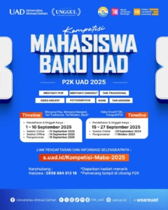 Kopetensi Mahasiswa Baru P2K UAD 2025