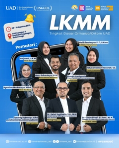 Latihan Keterampilan Manajemen Mahasiswa (LKMM) Tingkat Dasar Ormawa/Ortom UAD