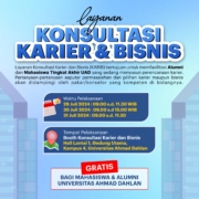 Layanan Konsultasi Karier & Bisnis - UAD Job Fair #10