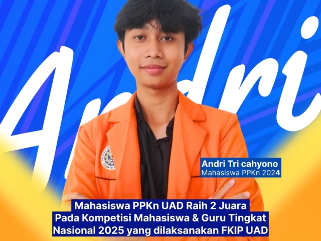 Mahasiswa PPKn UAD Raih Prestasi Ganda, Dominasi Kompetisi Nasional FKIP UAD 2025
