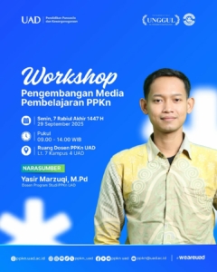 PPKn UAD Gelar Workshop Pengembangan Media Pembelajaran, Dorong Inovasi Pengajaran