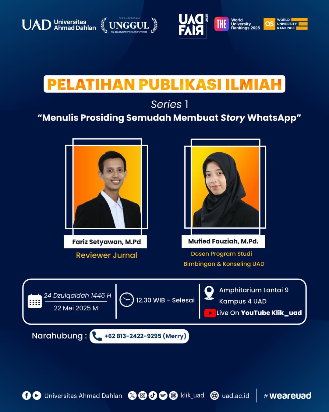 Pelatihan Publikasi Ilmiah 