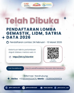 Pendaftaraan & Pendataan Lomba Gemastik, LIDM, & Satria Data 2026