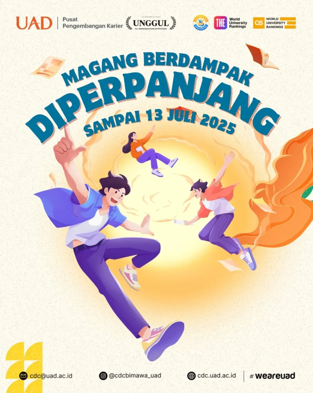 Pendaftaran Magang Berdampak Diperpanjang