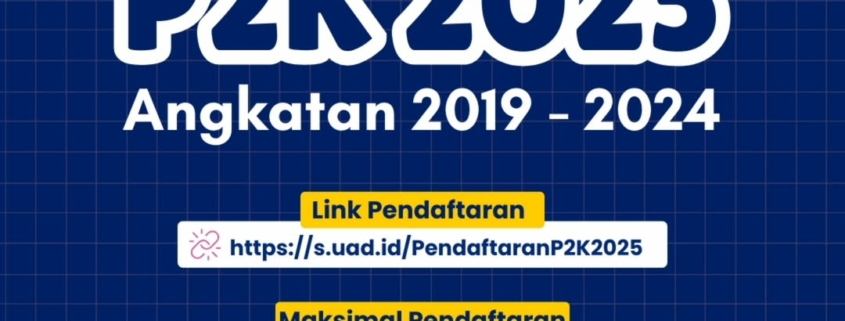 Pendaftaran P2K 2025