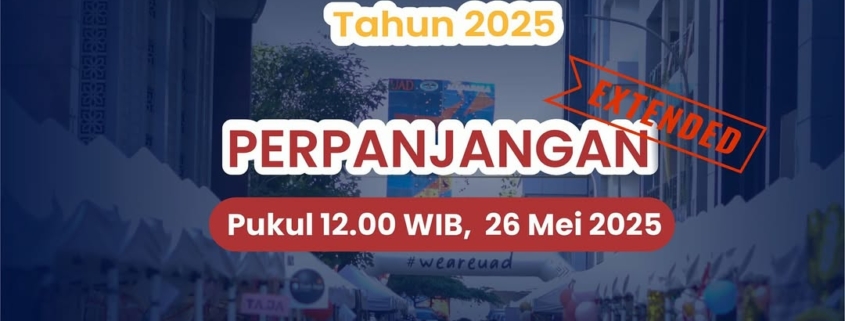 Perpanjangan Pendaftaran Program Pembinaan Kewirausahaan Mahasiswa