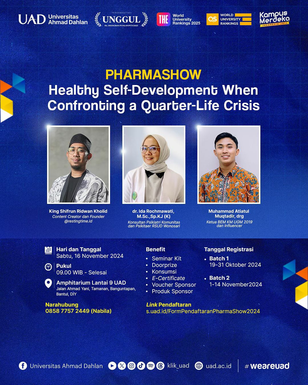 Pharmacy Talkshow (PHARMASOW) 2024