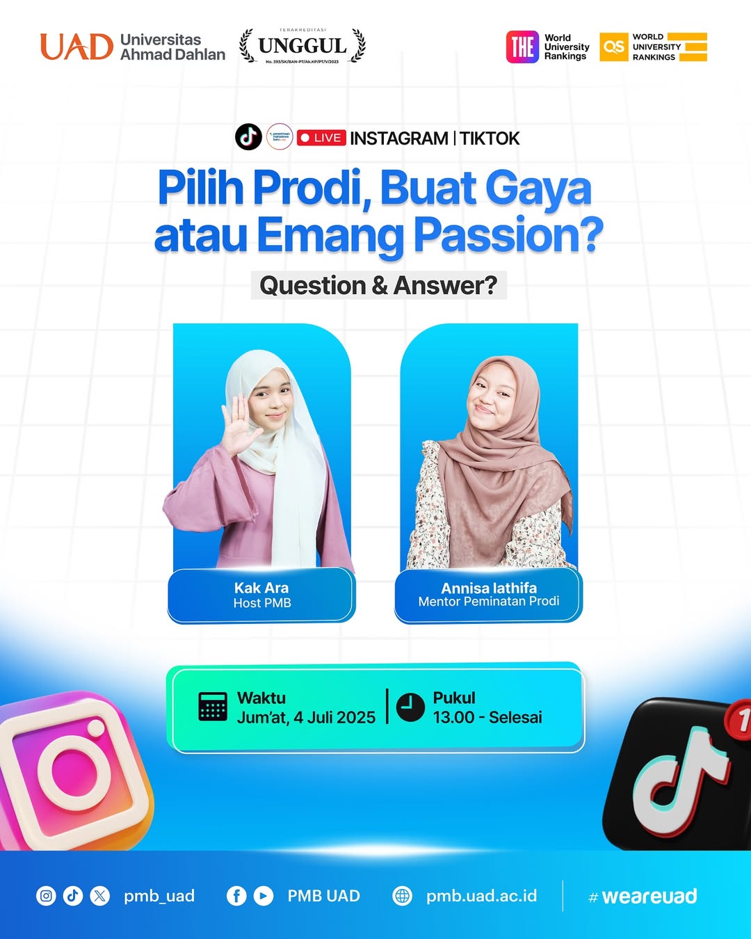 Pilih Prodi, Buat Gaya atau Emang Passsion