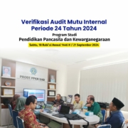 Rapat Penyusunan Audit Mutu Internal (AMI) Prodi PPKn