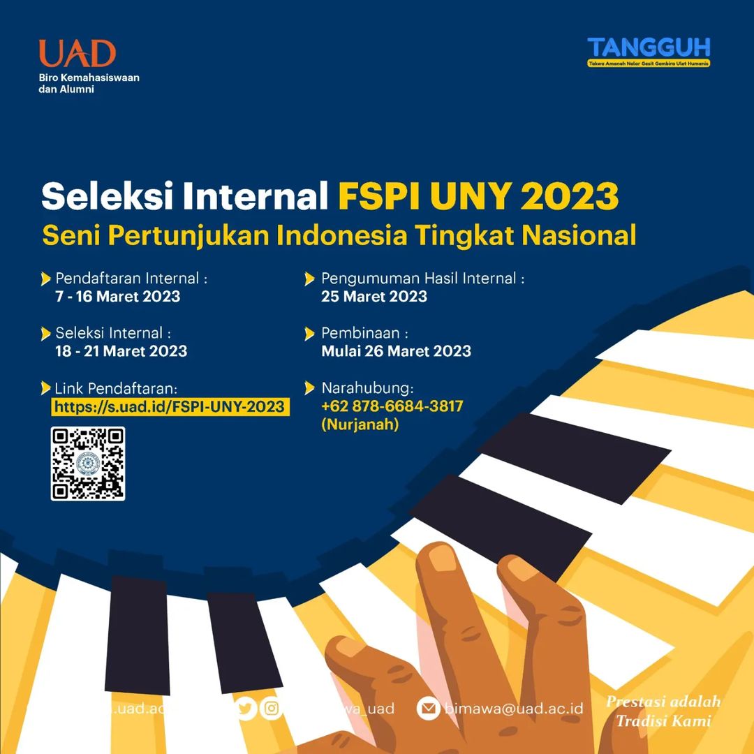 Seleksi Internal FESTIVAL SENI PERTUNJUKAN INDONESIA 2023 