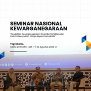 Program Studi PPKn UAD gelar Seminar Nasional Kewarganegaraan: Dinamika Pemikiran dan Praksis Mewujudkan Warga Negara Demokratis