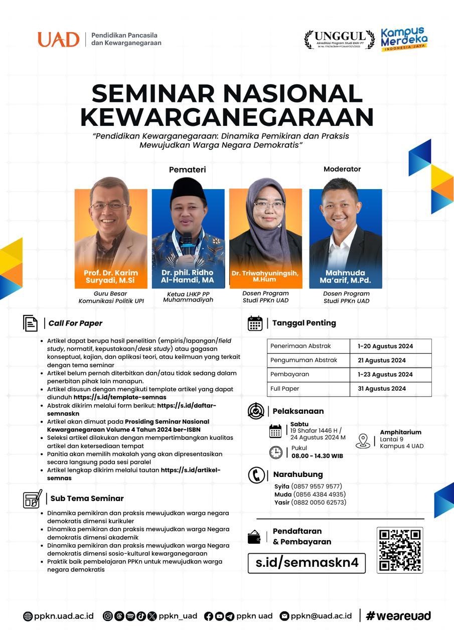 Seminar Nasional Kewarganegaraan Tahun 2024