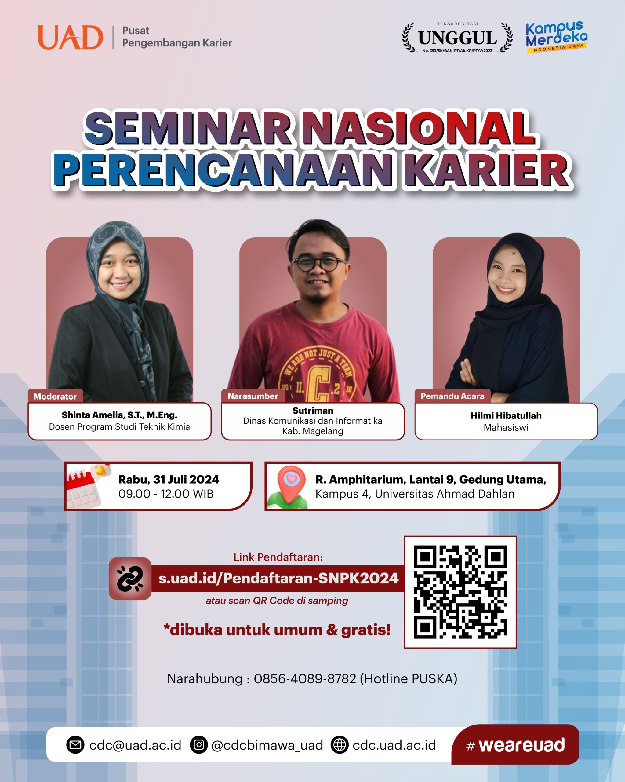 Seminar Nasional Perencanaan Karier