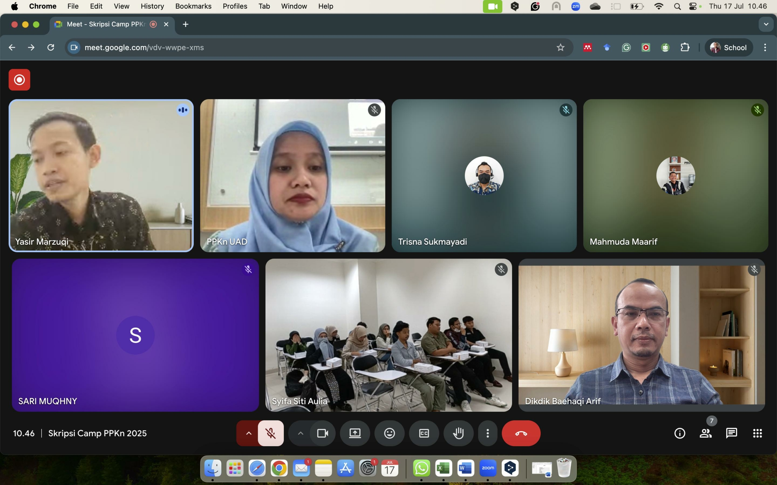 Skripsi Camp Prodi PPKn Dorong Mahasiswa Angkatan 2019,2020, dan 2021 Tuntaskan Skripsi dengan Terarah