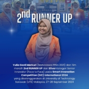 Yulia Gesti Merkuri dan Tim Raih 2nd Runner Up dan Silver di Smart Innovation Competition 2024