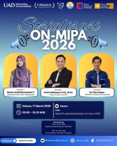 Sosialisasi Pendaftaraan & Seleksi Internal ONMIPA 2026
