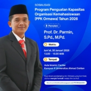 Sosialisasi Program Penguatan Kapasitas Organisasi Kemahasiswaan (PPK Ormawa) Tahun 2026