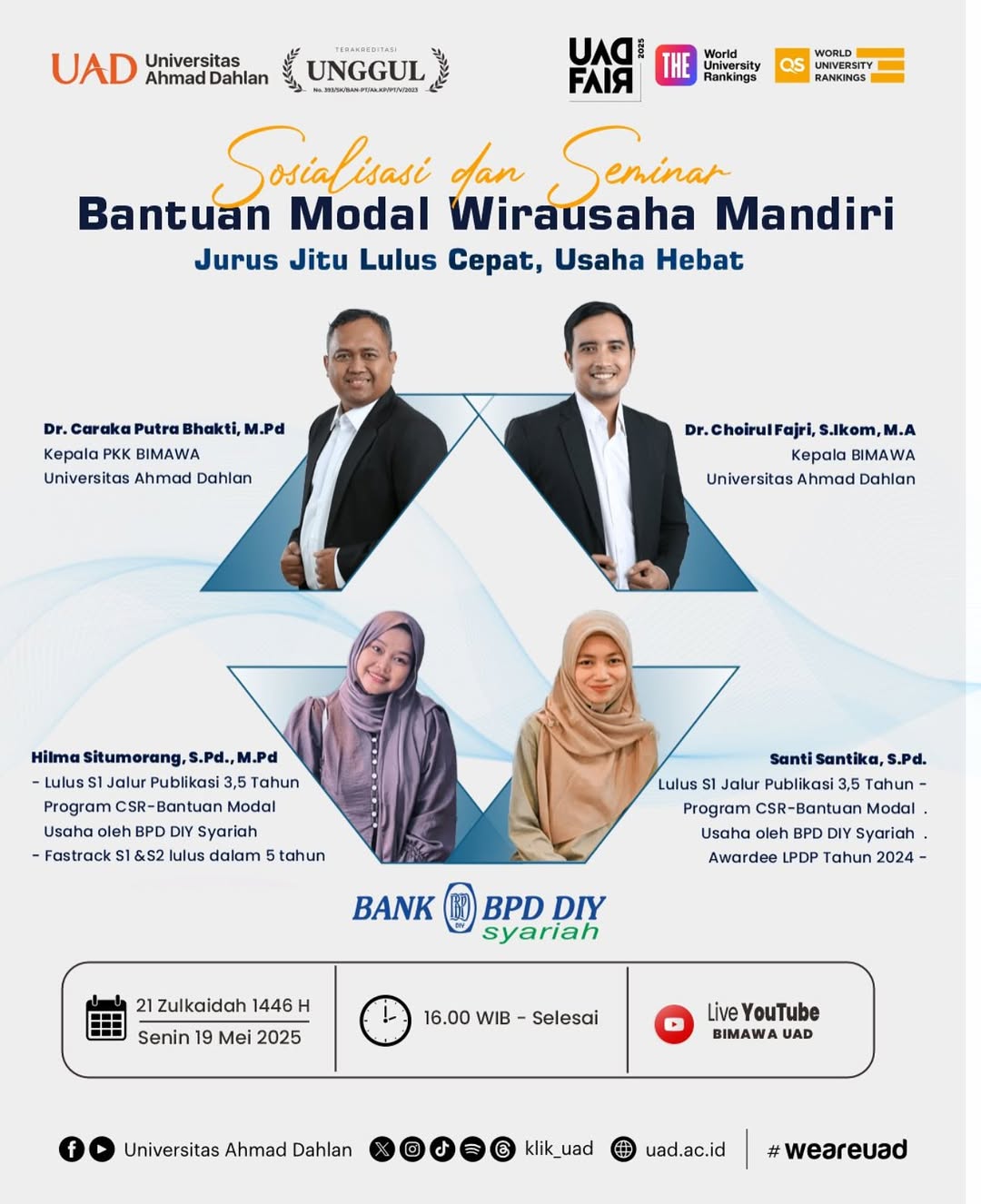 Sosialisasi & Seminar Bantuan Modal Wirausaha Mandiri 2025