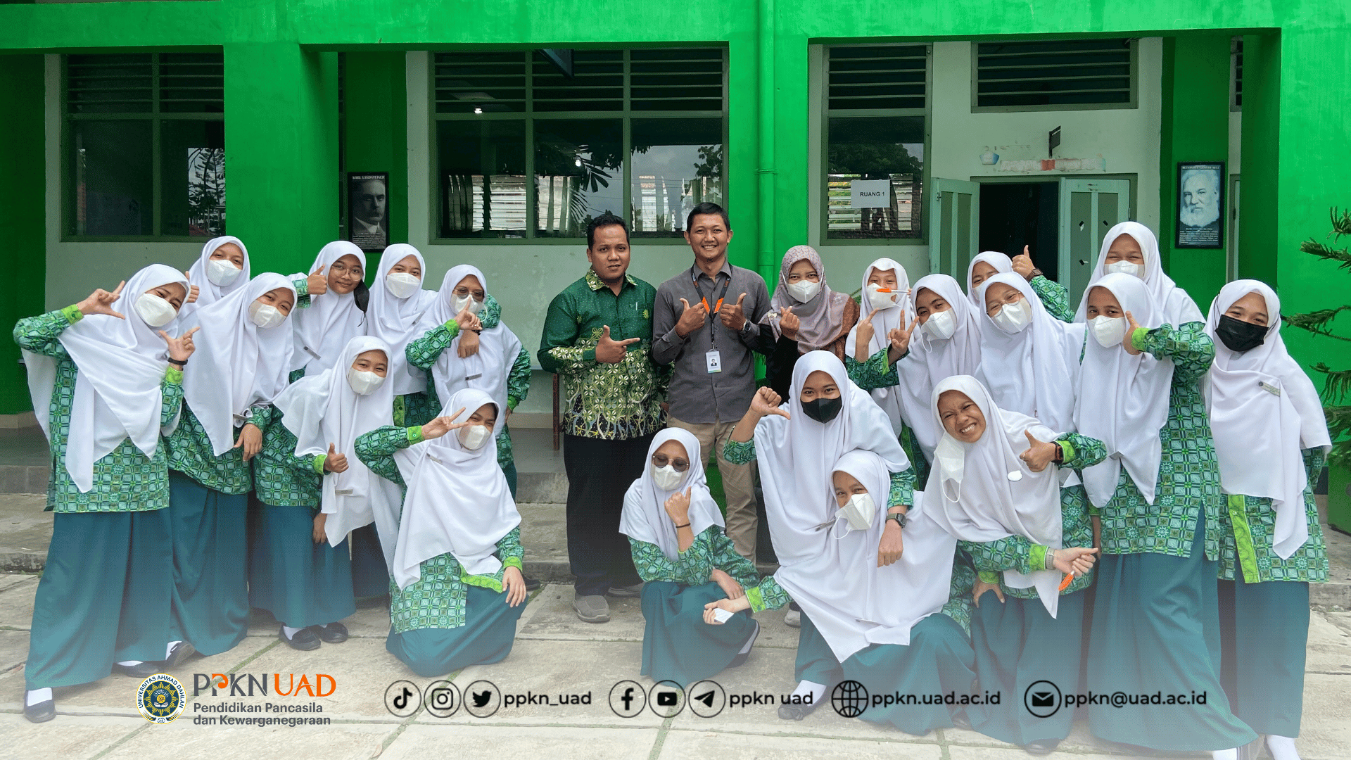 Sosialisasi dan Promosi PMB PPKn UAD di SMA Muhammadiyah 1 Bantul