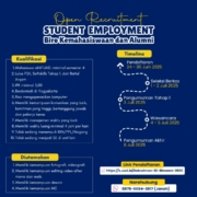 Student Employment UAD 2025