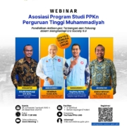 Webinar Asosiasi Program Studi PPKn Perguruan Tinggi Muhammadiyah