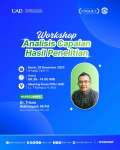 Workshop Analisis Capaian Hasil Penelitian