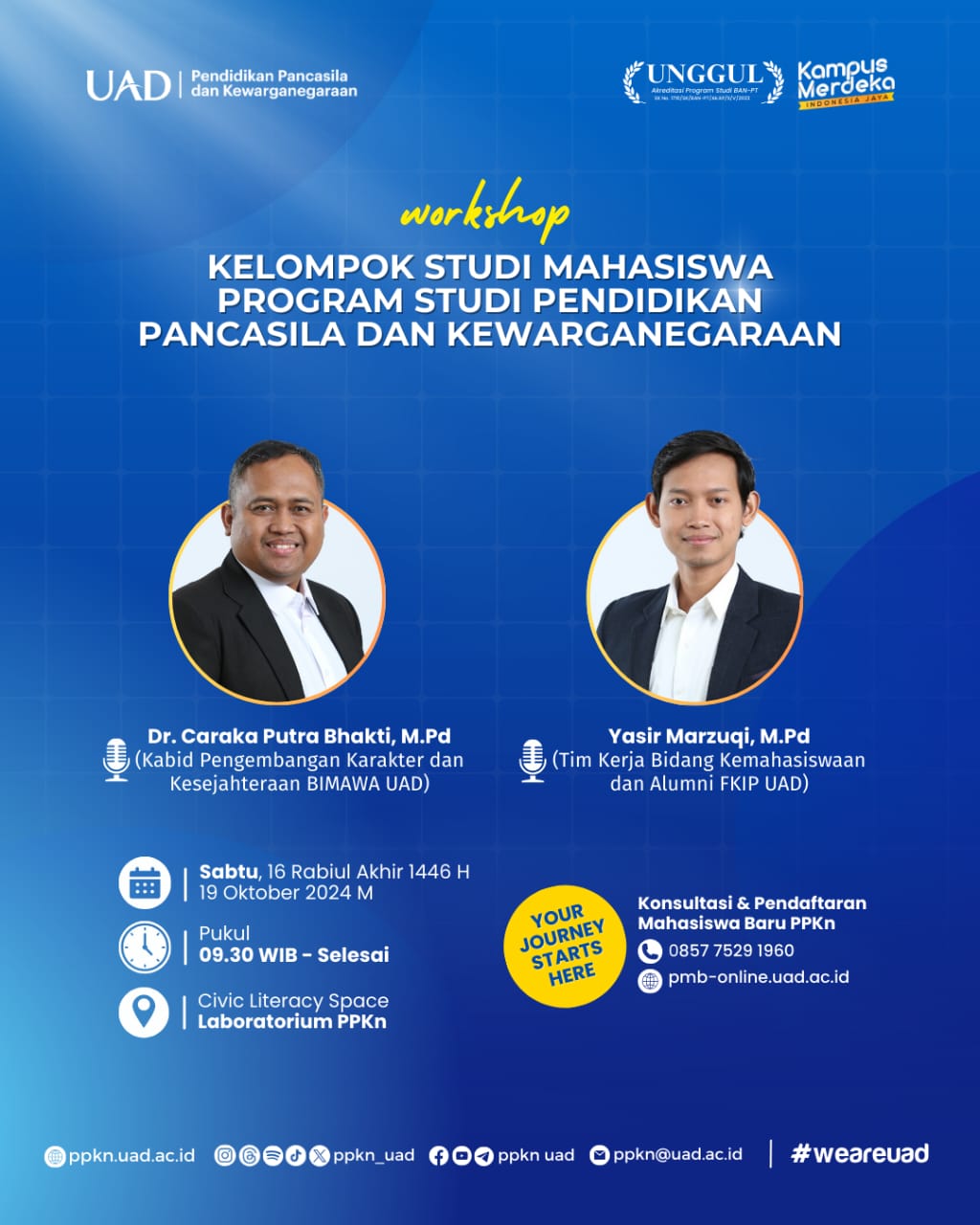 Workshop Kelompok Studi Mahasiswa Prodi PPKn