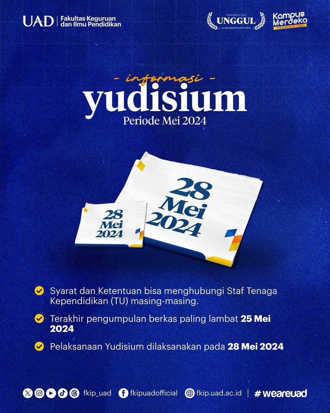 Yudisium Periode Mei 2024