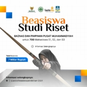 Beasiswa Studi Riset untuk 700 Mahasiswa S1, S2, dan S3