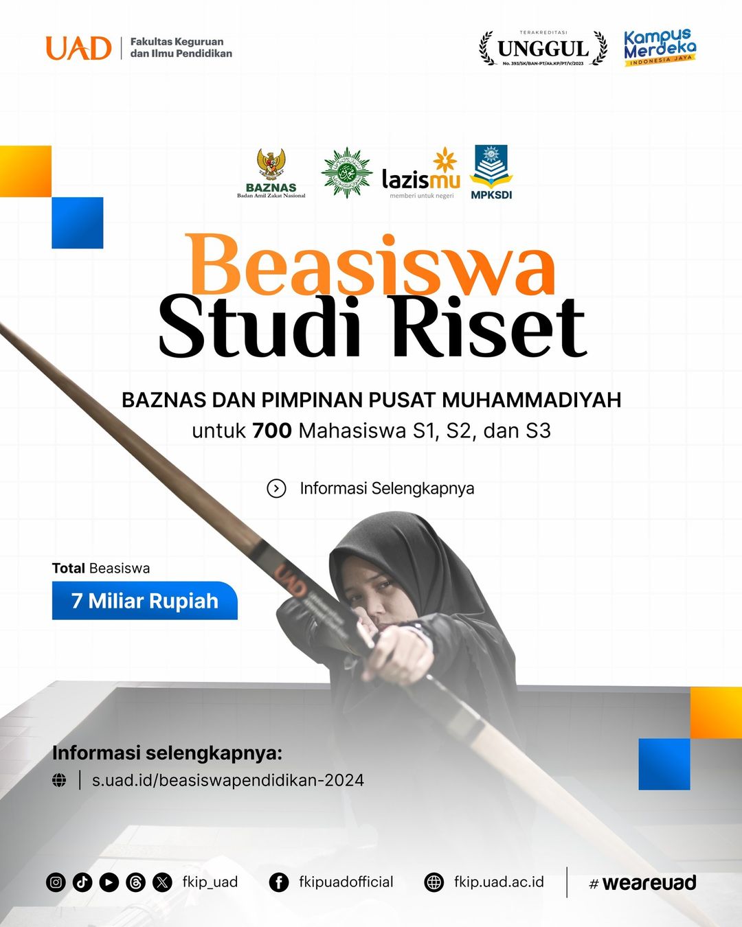 Beasiswa Studi Riset untuk 700 Mahasiswa S1, S2, dan S3