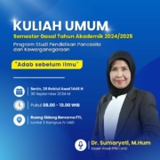 kuliah umum prodi ppkn