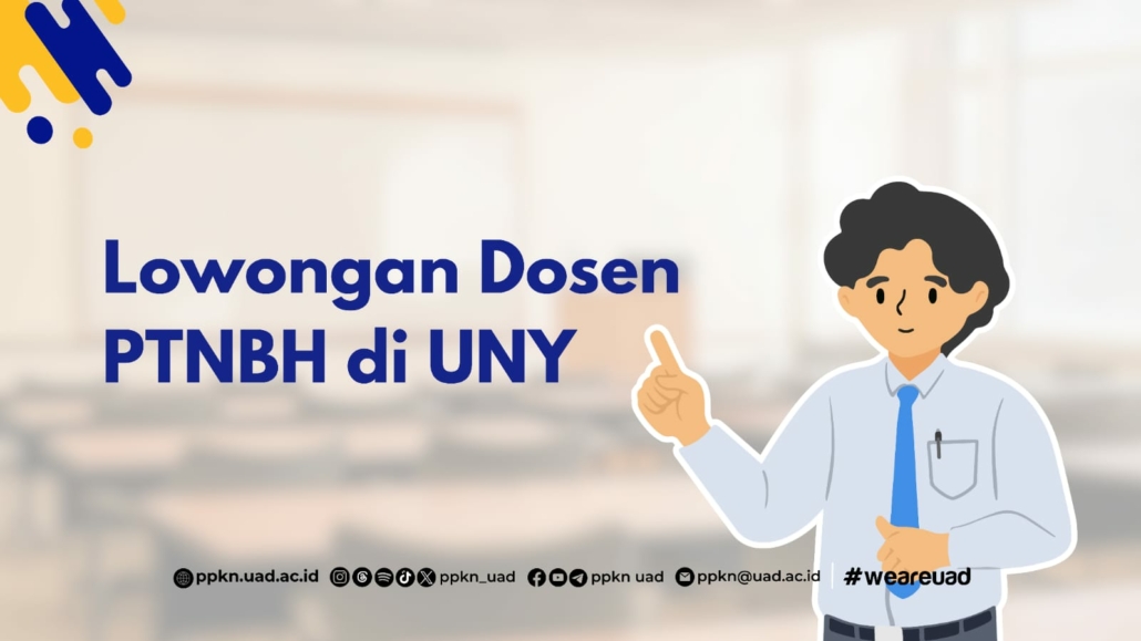 Lowongan Dosen PTNBH Di Universitas Negeri Yogyakarta