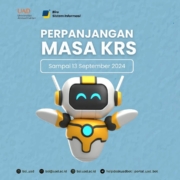 Perpanjangan Masa KRS Semester Ganjil 2024/2025